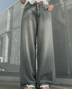 【Summer Fabric】Dear Wide Jeans