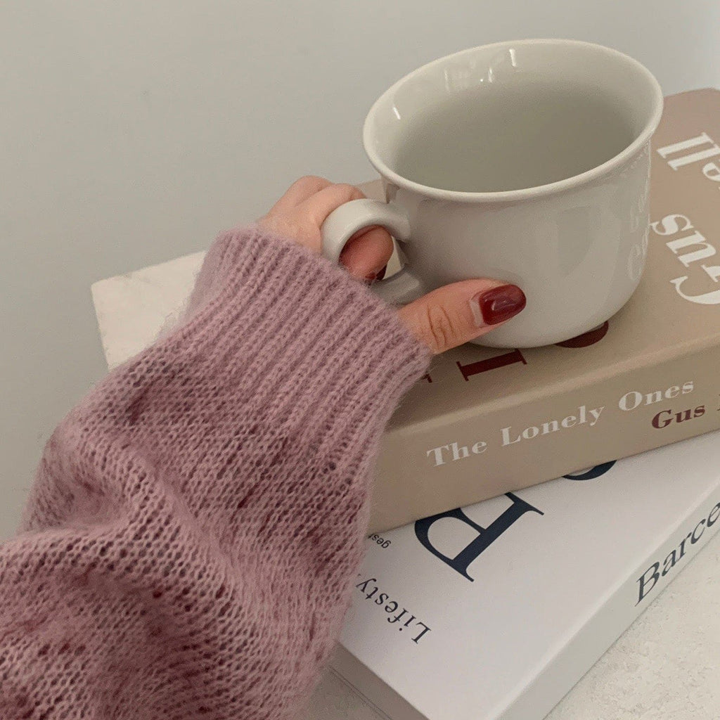 【柔軟厚實】How To Spell Love Knit