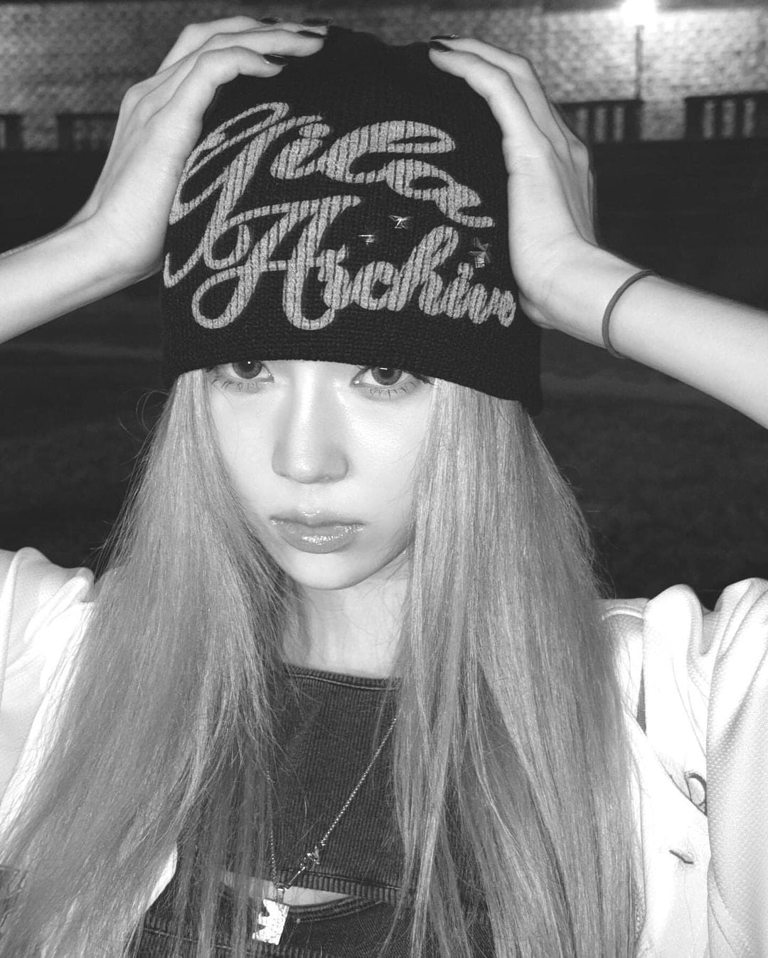 【🖤WINTER同款】LETTERING LOGO BEANIE