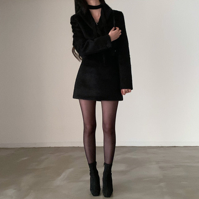 Tie Strap Off Shoulder Set 