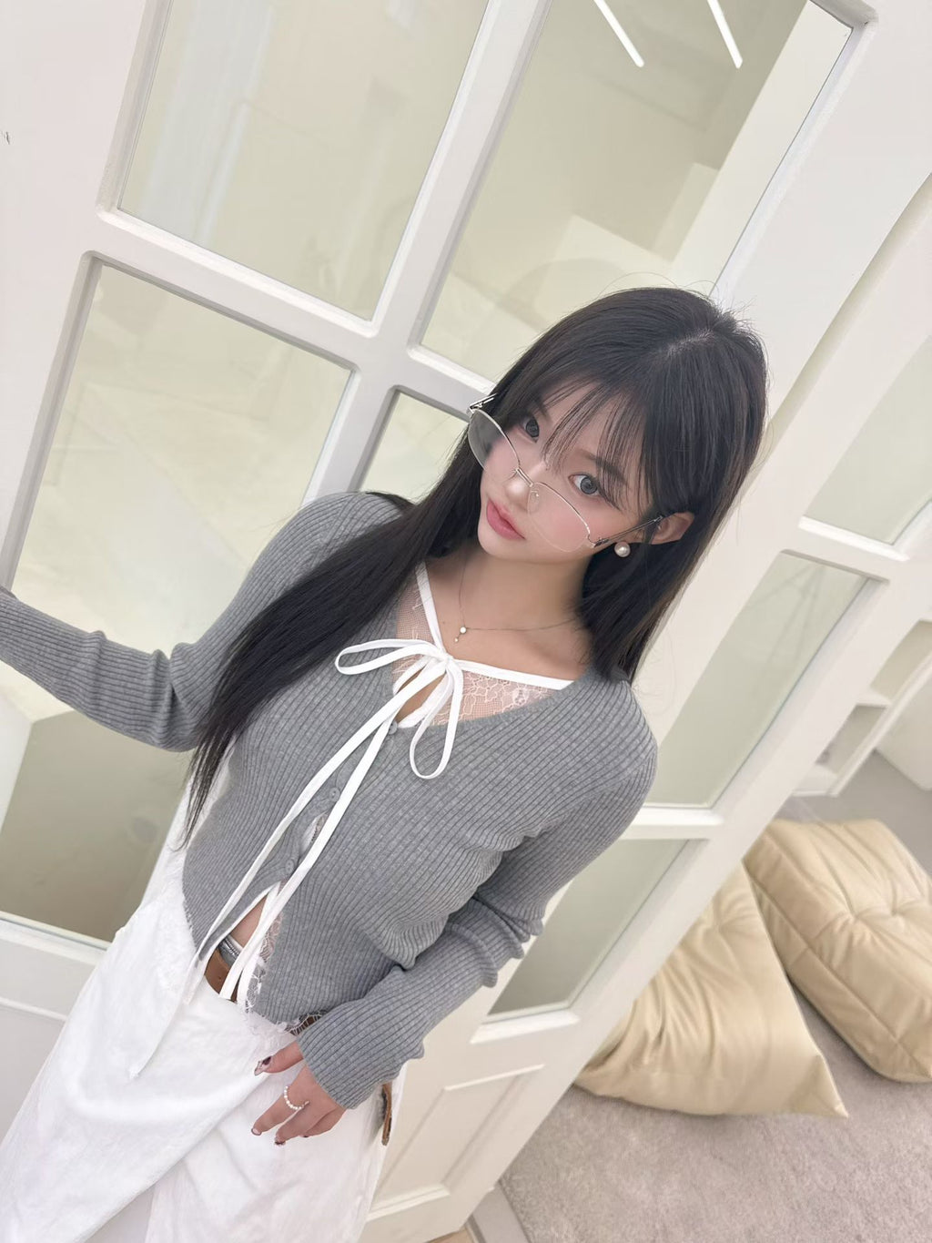 【🖤韓網爆款】Day Layer Lace Top