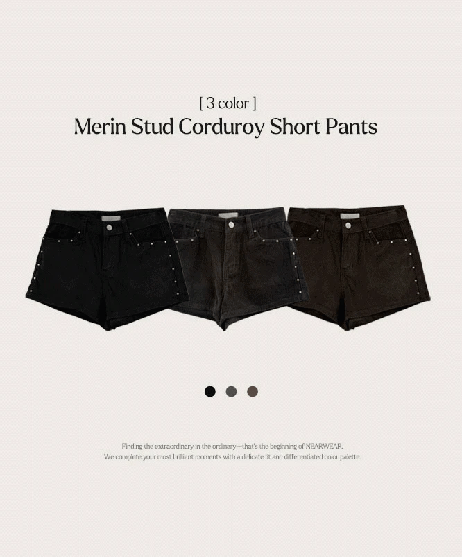 【🤎秋冬必備】Heat Corduroy Shorts