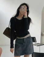 [Can be layered] Tencel Basic Tee