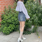 【🥨A Timeless Classic】Jelly Wave Knit Bolero 