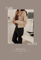 【+5°C HEAT🌡】Thin Fleece Comfy Bra Top (with padding)