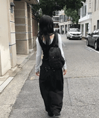 【彎刀神褲】Back Belt Pants