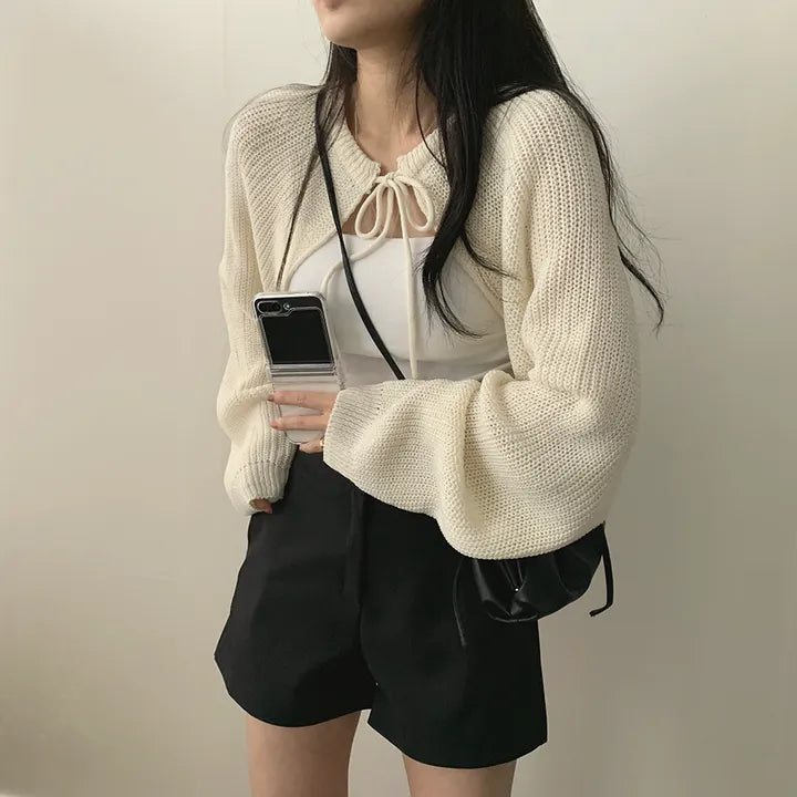 【🍨Hot Item】 Ribbon Bolero 