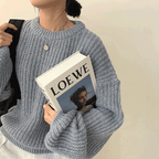 【🍷Christmas &amp; New Year PICK】Cream Puff Pastry Knit Top