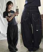 【🩶Heart Pocket Jeans】 