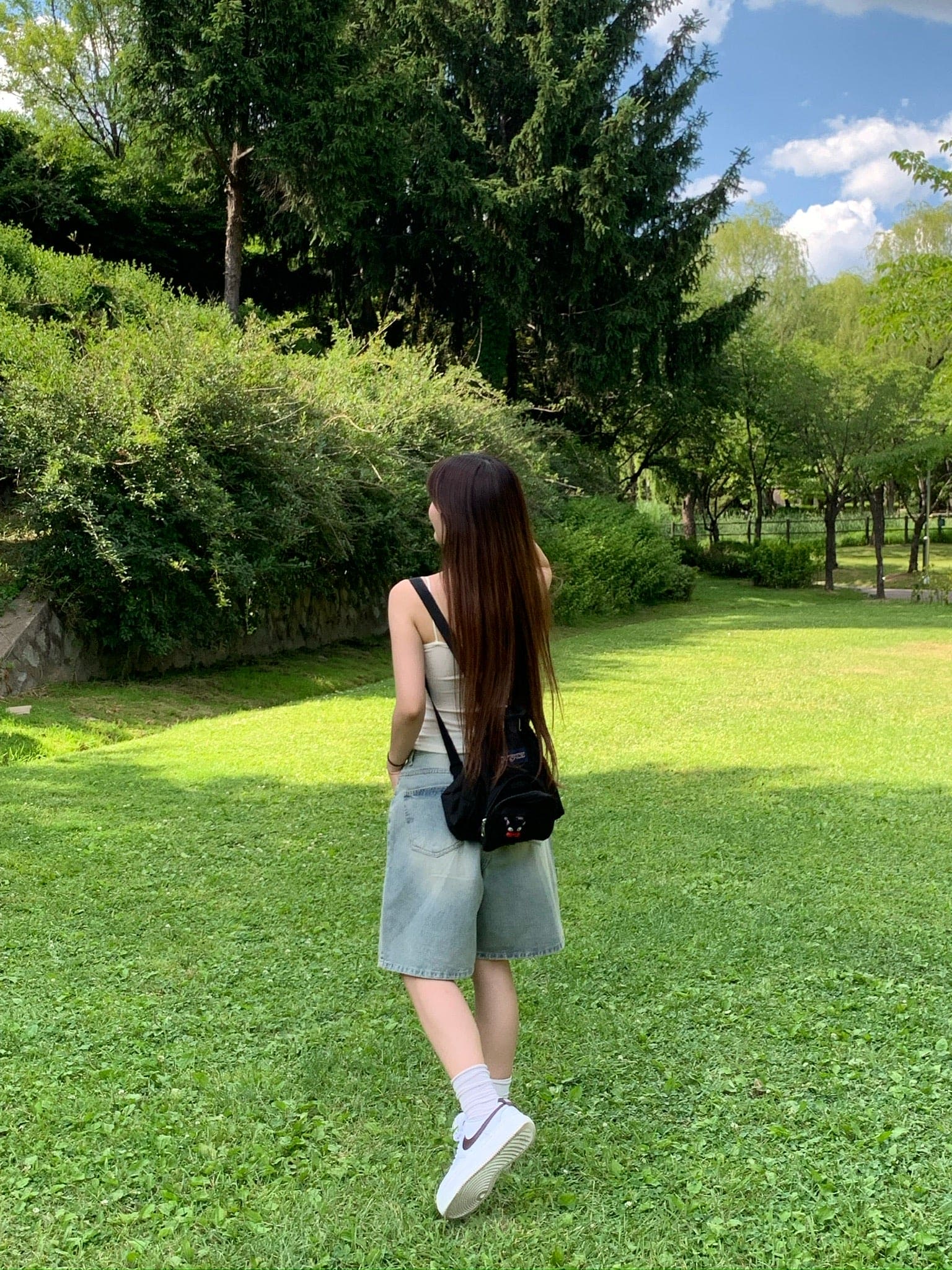 【慵懶風】Balloon Denim Half Pants