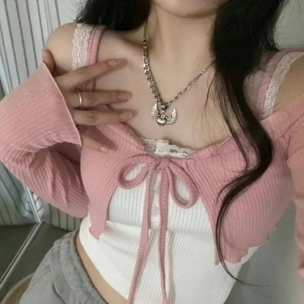 Loppy Strap Cardigan 