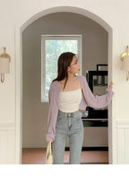 【+5°C HEAT🌡】Thin Fleece Comfy Bra Top (with padding)