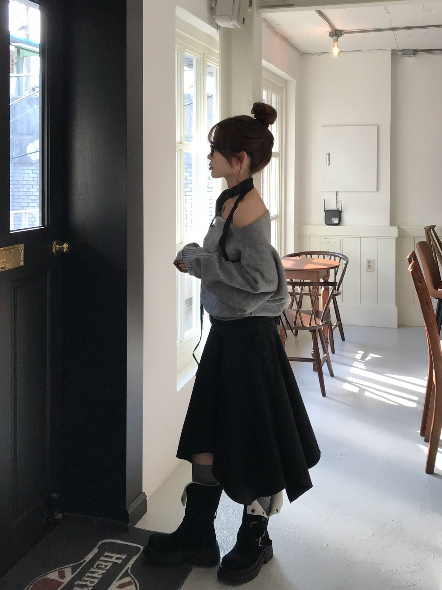 【🖤Korean Style Y2K】Riot Unleash Skirt 