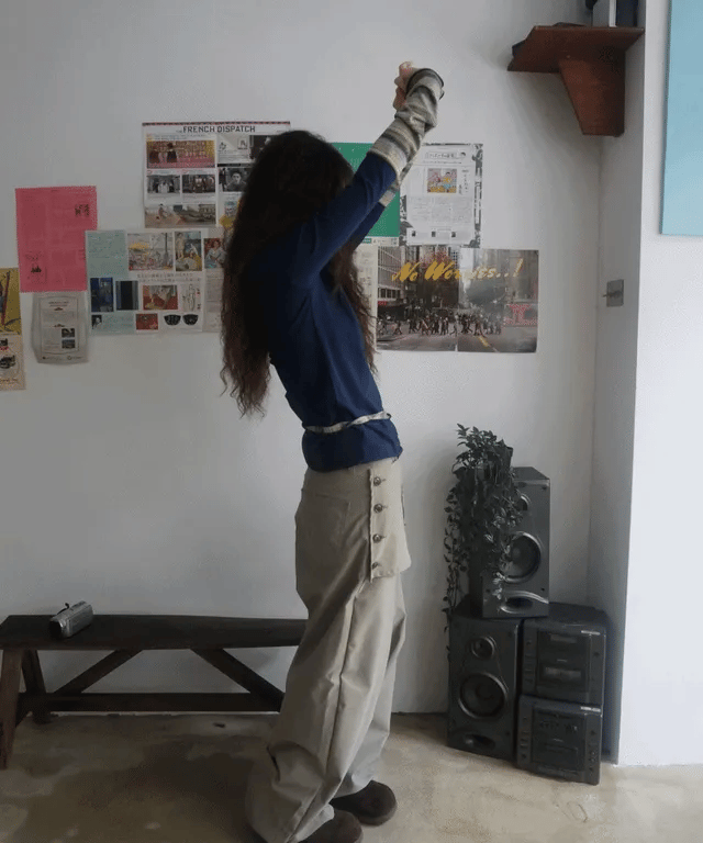 【質感爆棚】Double Layer Wrap Pants