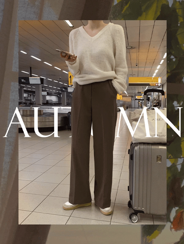 Korean website makes its own Soft Clean casual pants