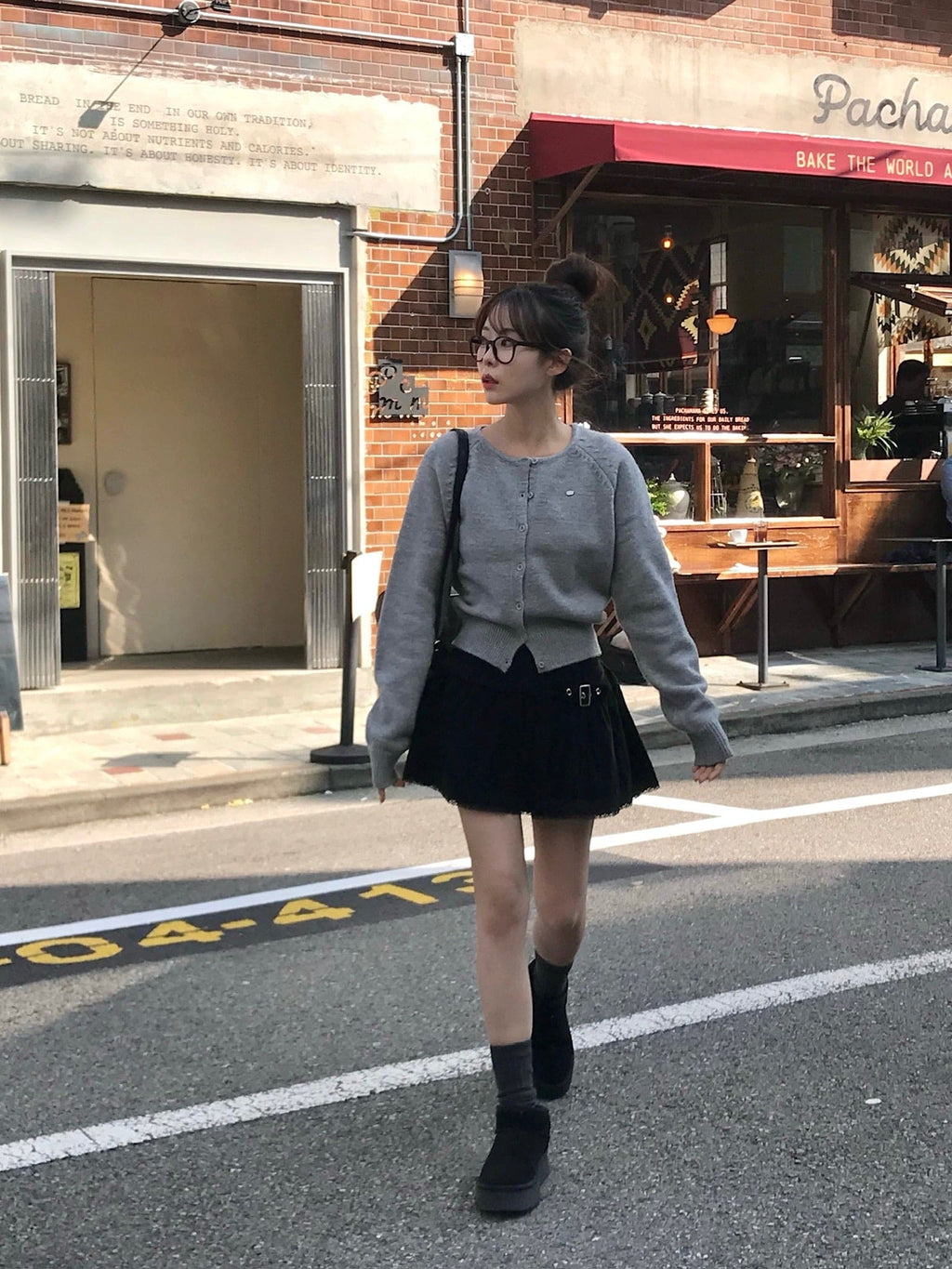 【🩶Daily】Label Cardigan 