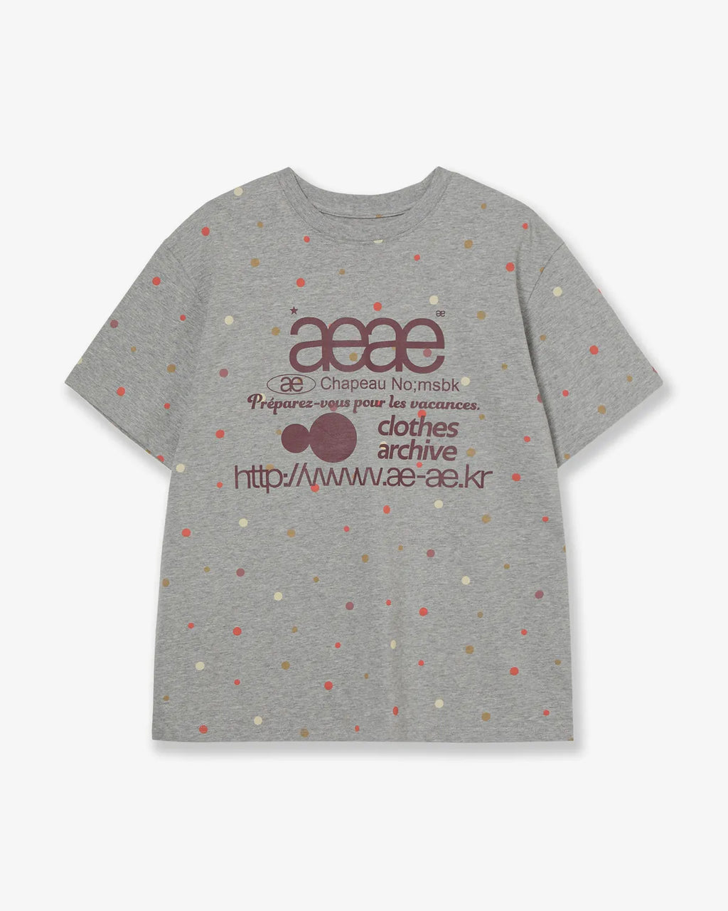 aeae - WEB LOGO DOT T-SHIRTS