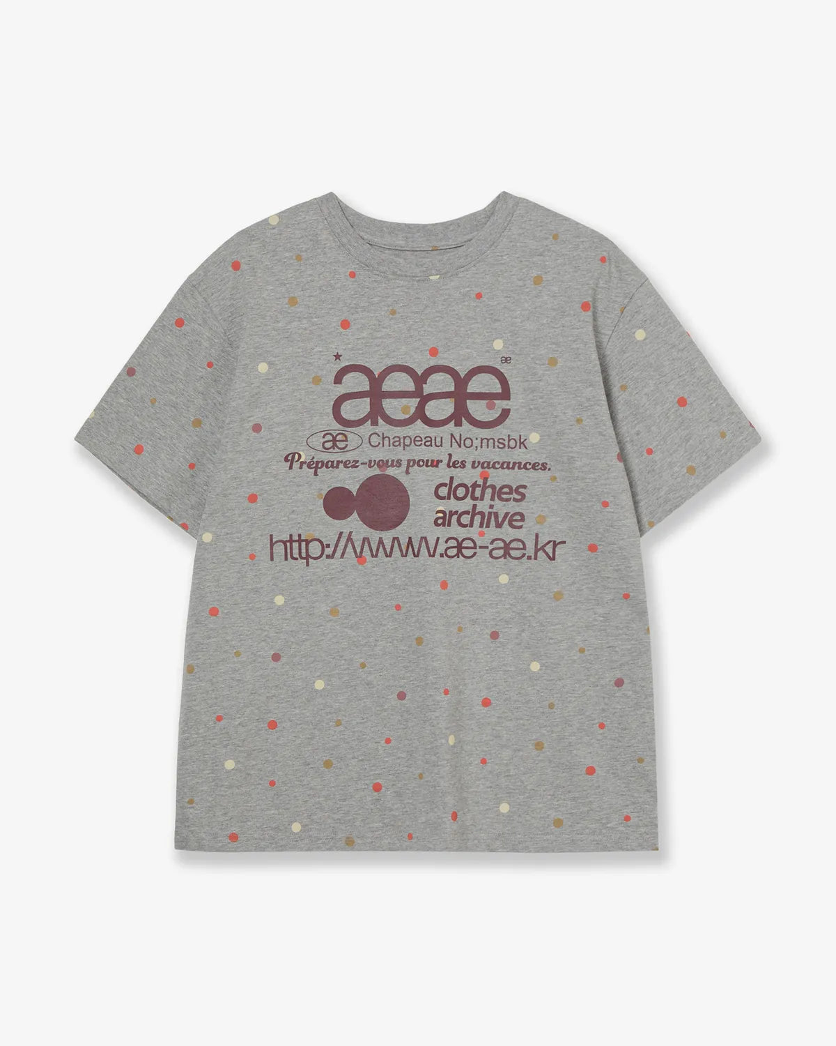 aeae - WEB LOGO DOT T-SHIRTS