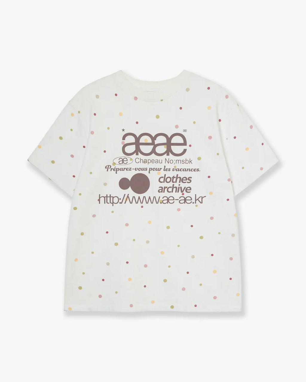 aeae - WEB LOGO DOT T-SHIRTS