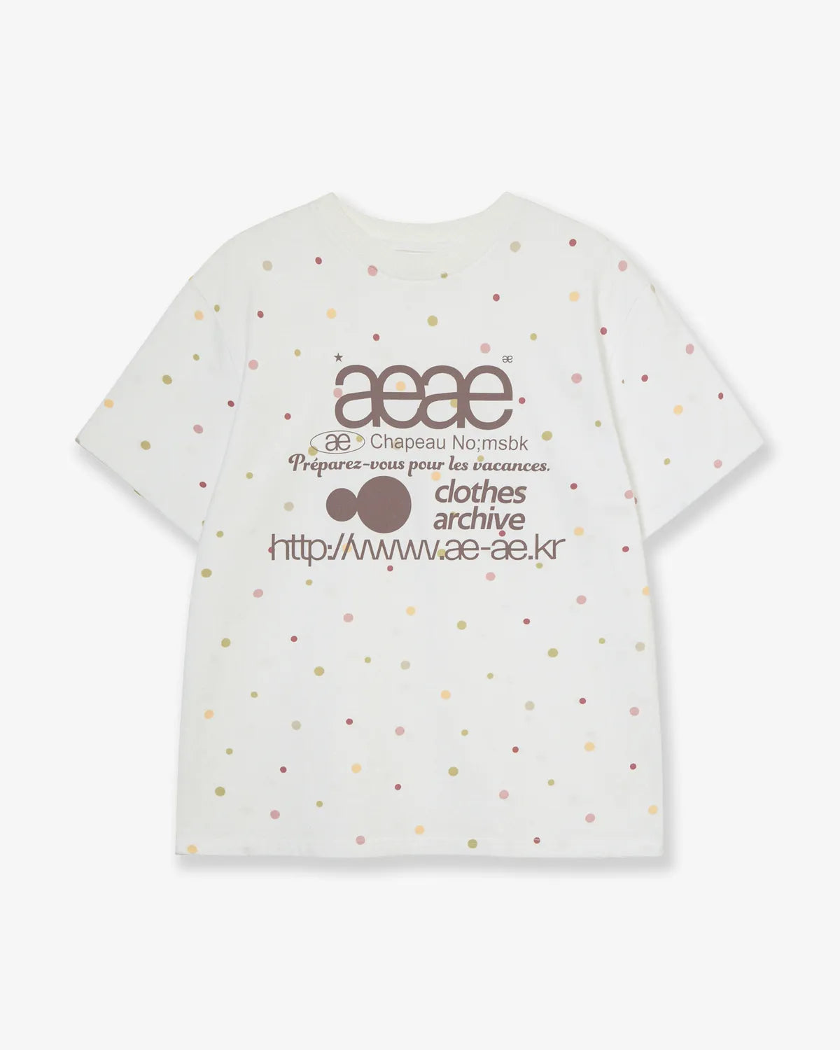aeae - WEB LOGO DOT T-SHIRTS