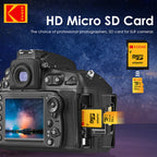 【Kodak 柯達】MicroSD 高速記憶卡(送SD卡套)