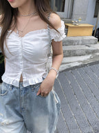 【☁️浪漫初夏】Liz Punching Blouse