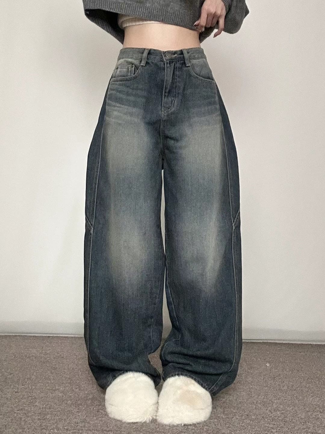 【y2k vintage】Washing Denim Pants