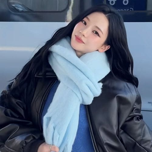 Karina同款！Engbrox Cotton Candy Muffler