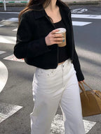 High-quality slim-fit short jacket