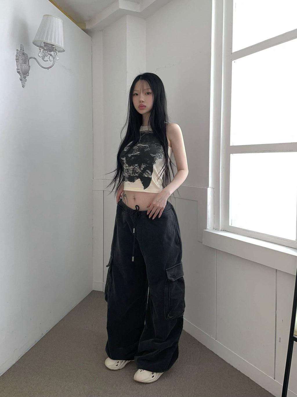【y2k vibe】Ink Sleeveless