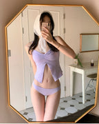 【🌺花漾浮雕】Embossed Bikini