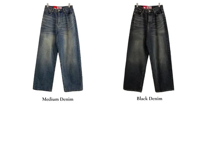【OOTJ】Winter Wide Jeans 