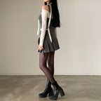 [Savage]緊身胸衣+百褶裙套裝