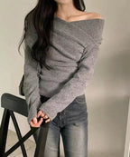 Natural Mood Wrap Top