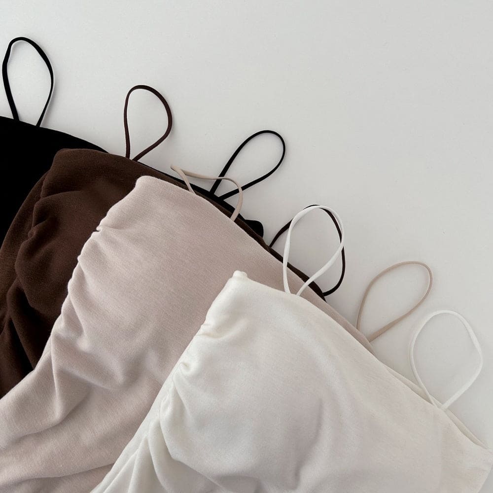 【+5°C HEAT🌡】Thin Fleece Comfy Bra Top (with padding)