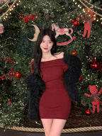 [Year-End Look Pick🥂] Off-Shoulder Dress