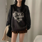 【柔軟厚實】How To Spell Love Knit