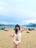 【🤍Sexy Series】Fairy Flower Bikini 