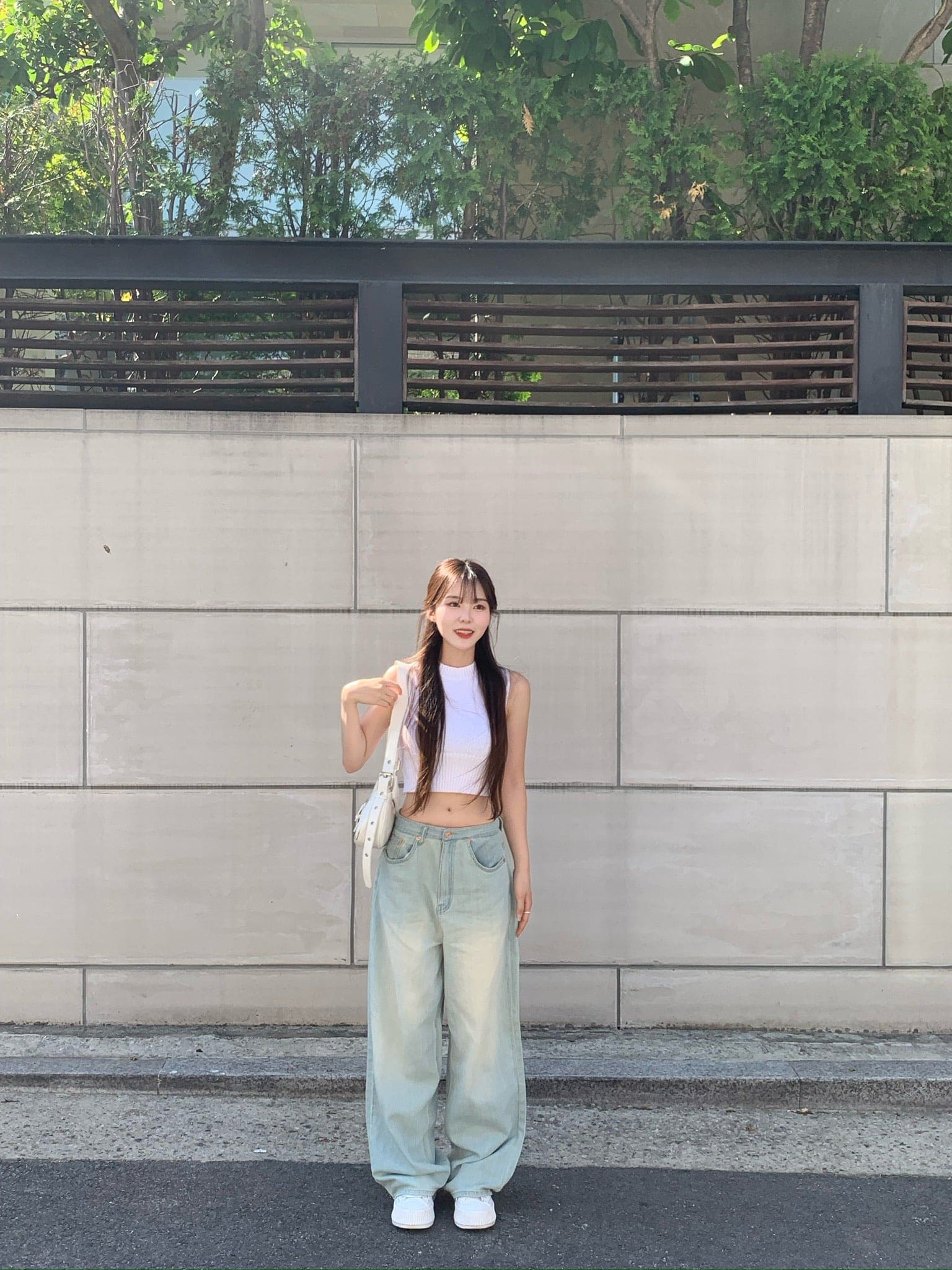 【Y2K Vibe】Cloud Cool Wide Jeans