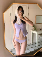 【🌺花漾浮雕】Embossed Bikini