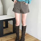 【顯瘦捲邊褲】Slim Fit Cuffed Shorts