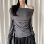 【y2k cool】Halter Layer Top