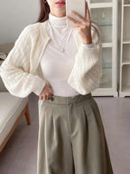【Sweet and Cute】Lizzy Knit Bolero 