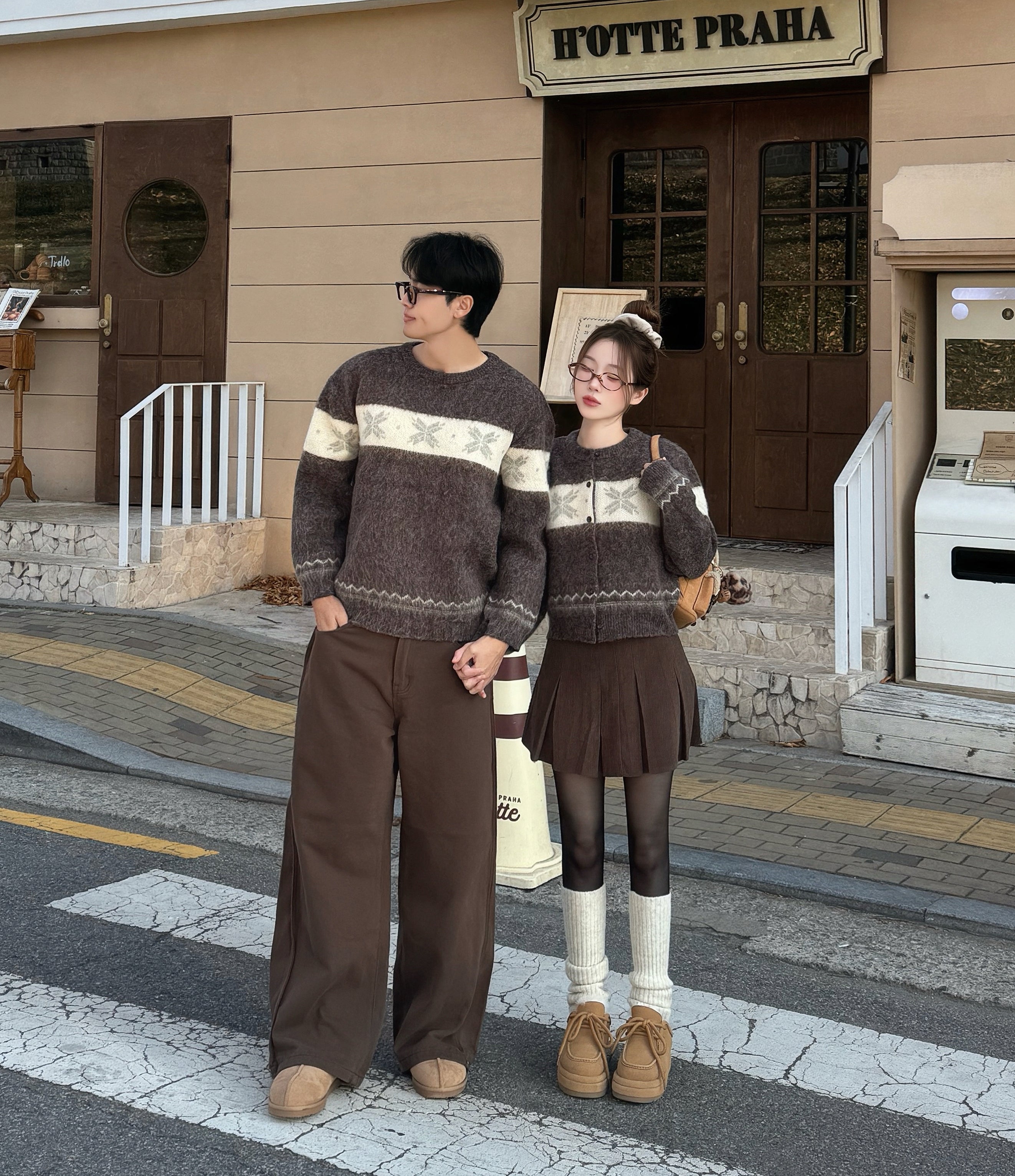 【☃️情侶裝】Snowflake Angora Knitwear