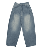 [Summer Fabric] Fresh Pintuck Wide Denim