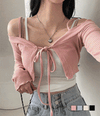 Loppy Strap Cardigan 