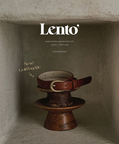 #LENTO All-Season Classic Belt