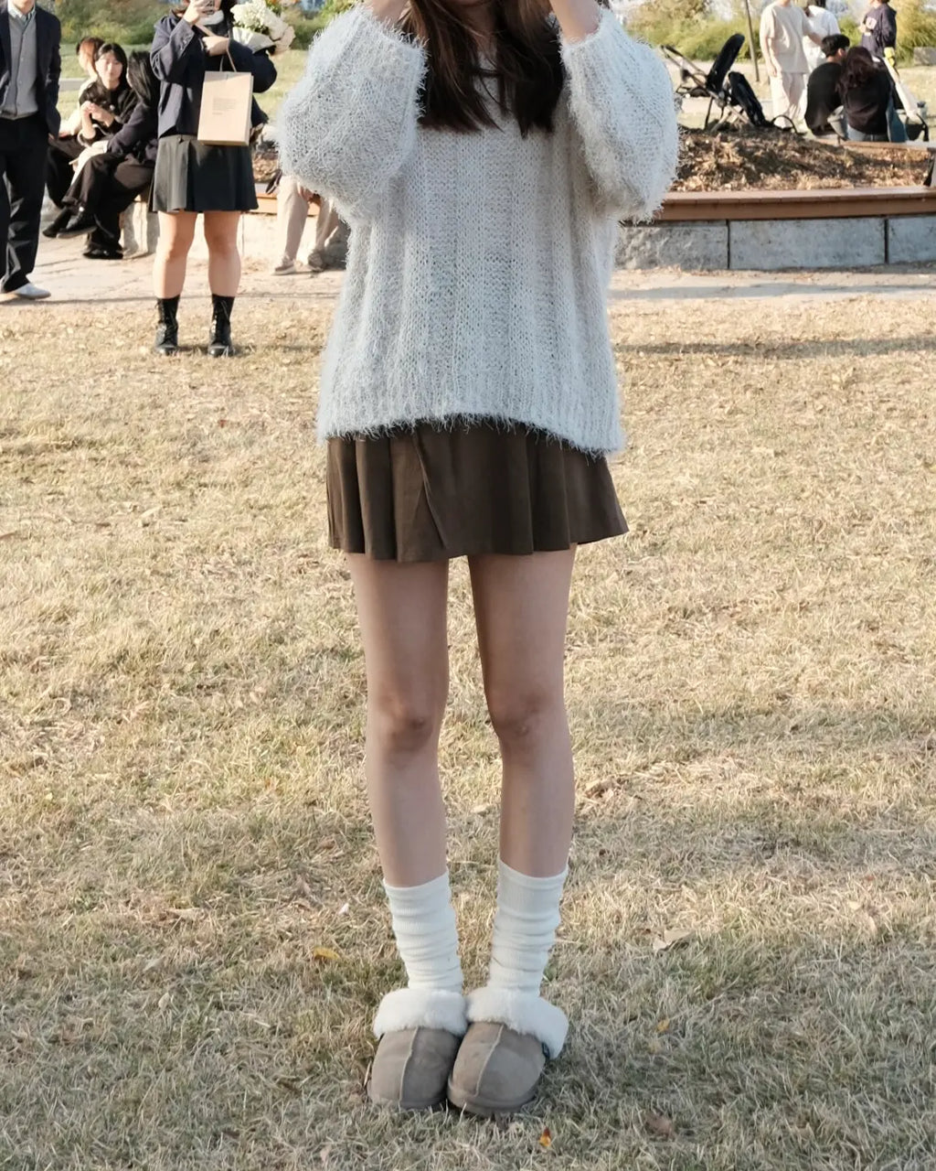 【🤎Autumn/Winter Essential】Loose Fit Angora Knit 