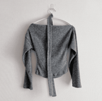 【Sweet Snowflakes】Off-Shoulder Tie Set 