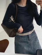 [Can be layered] Tencel Basic Tee